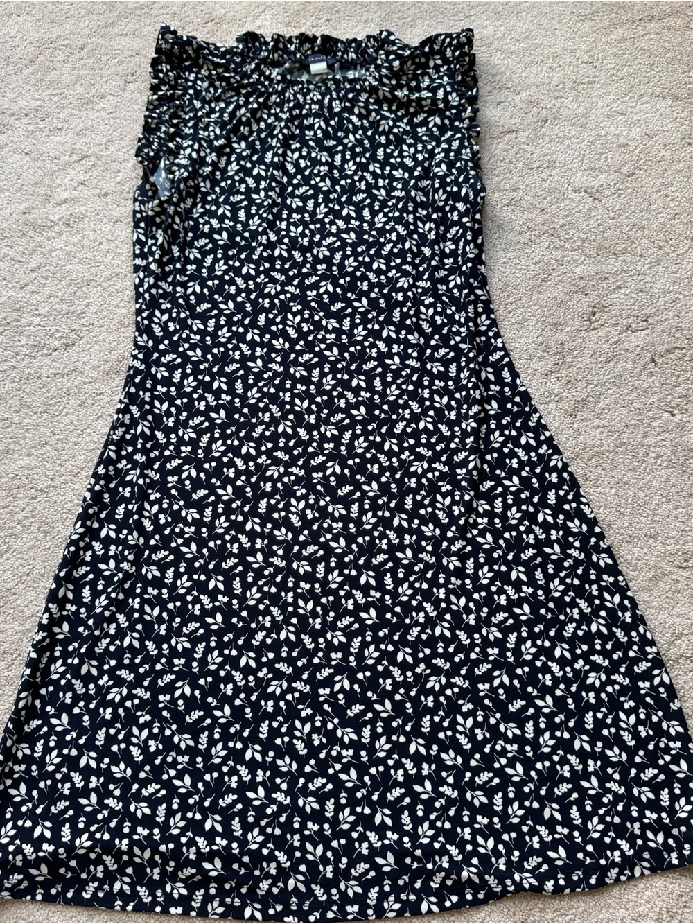 Tommy Hilfiger Navy Floral Sleeveless Dress Size 4